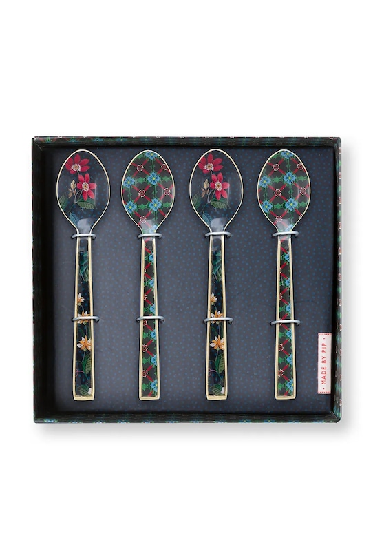 Kuchnia i bar Pip Studio zestaw łyżeczek Enamelled Berry Blues 4-pack 51.060.025 multicolor
