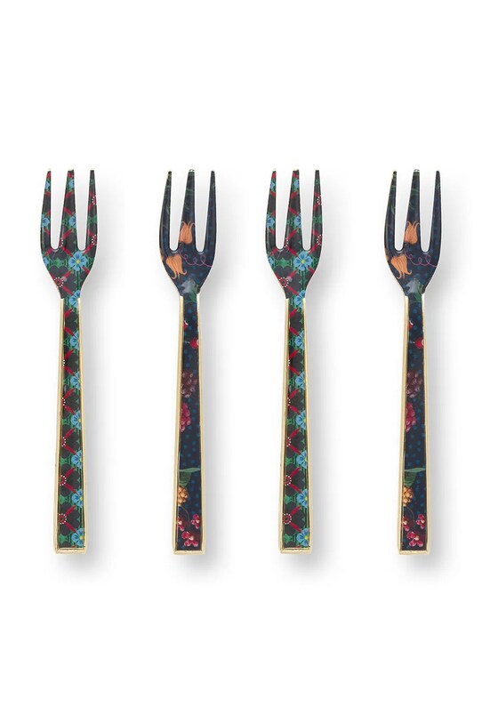 Набір десертних виделок Pip Studio Enamelled Berry Blues 4-pack барвистий 51.060.026