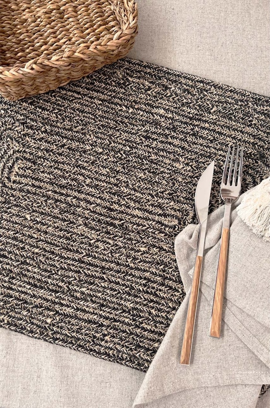 Кухня та бар Серветка сервірувальна Calma House ARENA.35.NEG чорний