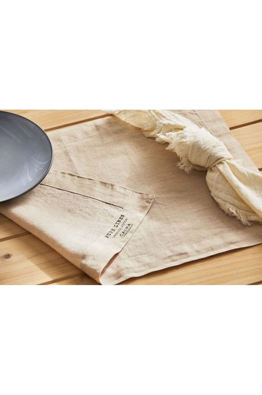 Kuchnia i bar Calma House podkładka pod talerz 35 x 50 cm LINO.35.NAT beżowy