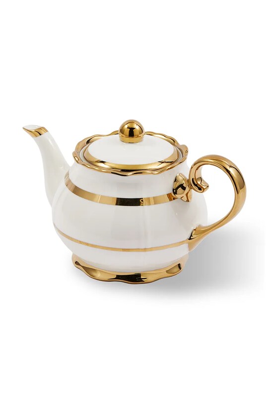 Pols Potten teáskanna Golden Finds 1000 ml 230.400.635 fehér AA00