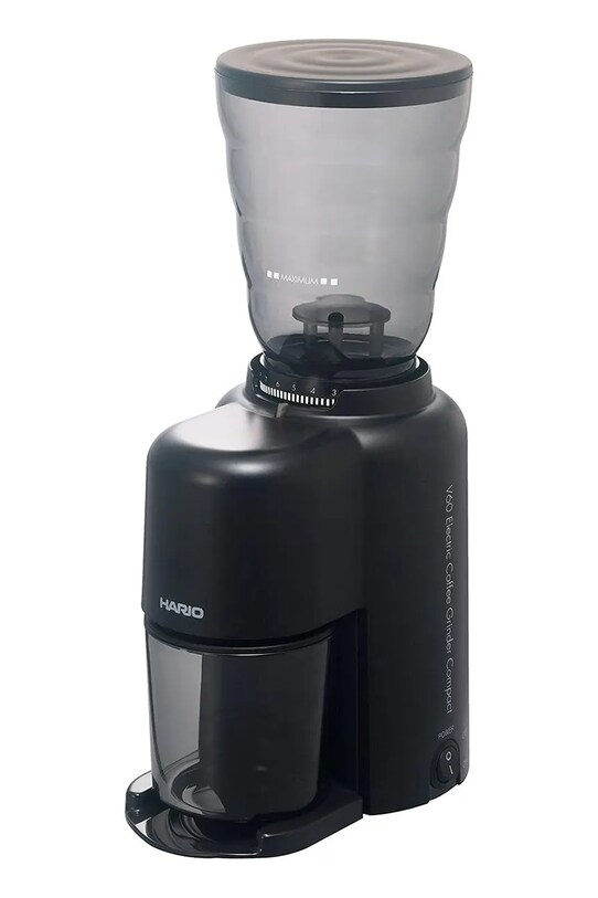 Hario elektromos kávédaráló V60 Electric Coffee Grinder fekete 602020005