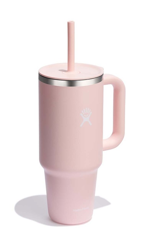 Hydro Flask kubek termiczny ze słomką Hydro Flask All Around™ 1,18 l TT40PS678 różowy AA00
