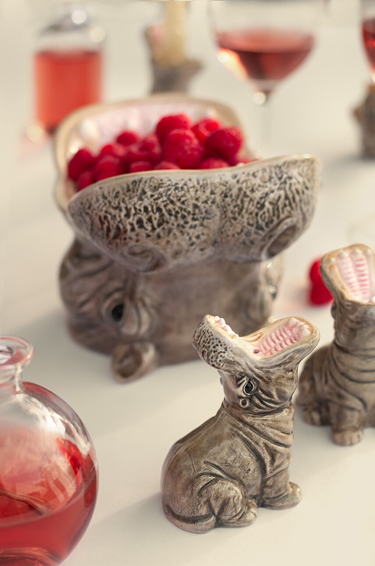 Kuchnia i bar Donkey solniczka i pieprzniczka Hungry Hippos 210741 multicolor