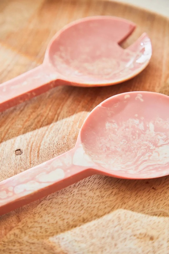 Konyha és bár Calma House saláta kanál Mango 2 db MANGO.CE25.ROS rózsaszín