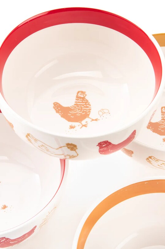 home & lifestyle set de boluri 4-pack 160483 multicolor AA00