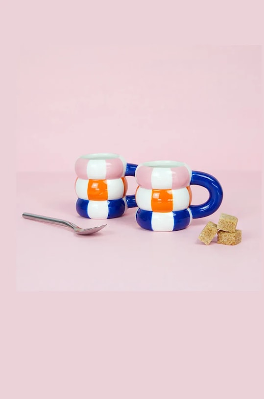 Kuchnia i bar Balvi zestaw kubków Floats 75 ml 2-pack 27944 niebieski