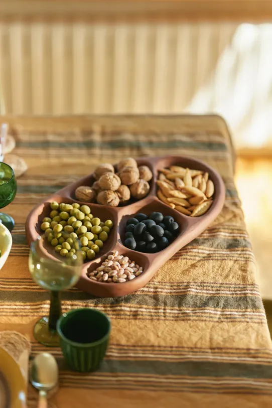 Кухня та бар Блюдо для закусок Hkliving Acacia M KKX0014 барвистий