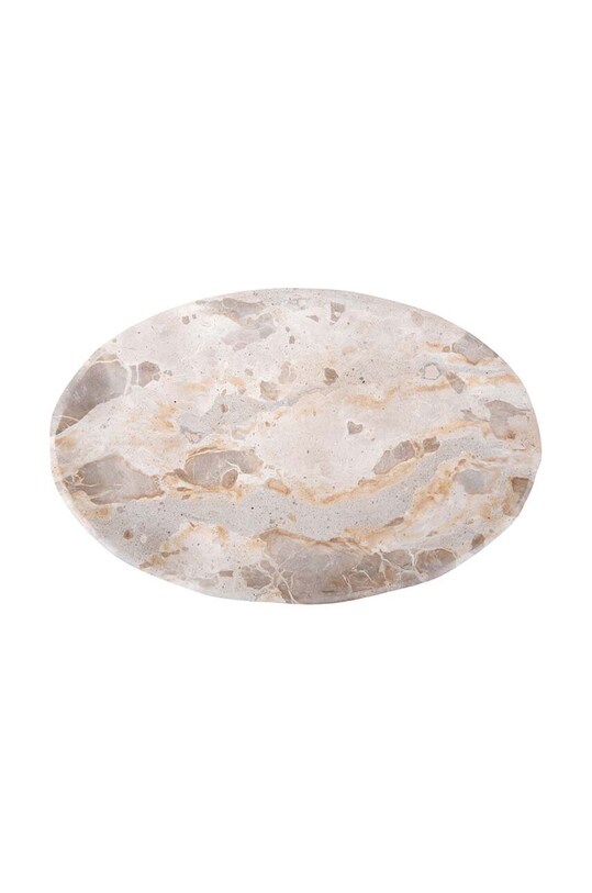 Декоративный поднос Present Time Waved Oval M PT4214BR мультиколор AA00