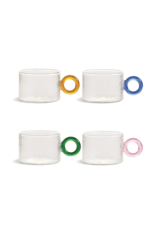 Sada pohárov &k amsterdam chiquito 190 ml 4-pak viacfarebná 330.01