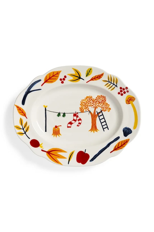 &k amsterdam talerz haines multicolor 2841.04