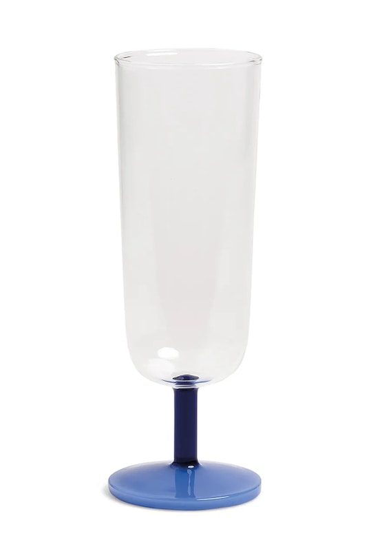 &k amsterdam set de pahare de șampanie mingle blue 250 ml 354.08 multicolor AA00