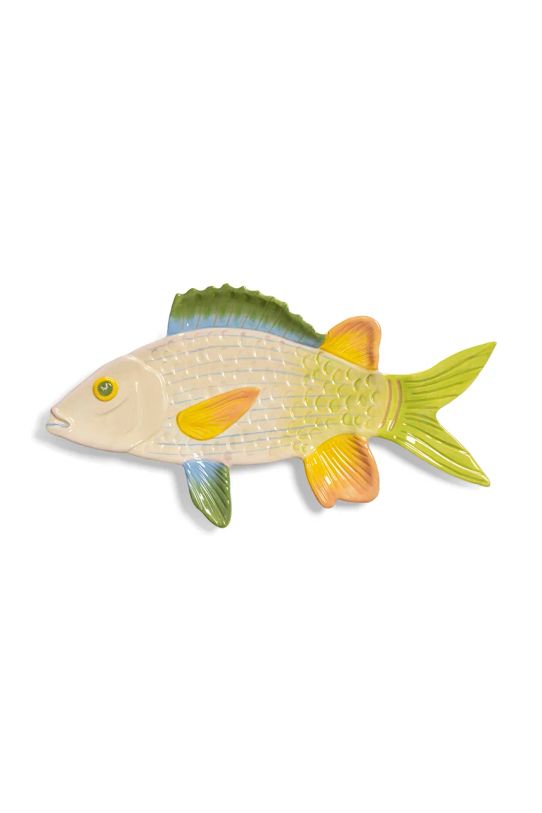 &k amsterdam farfurie de servire fish trigger multicolor 2797.39