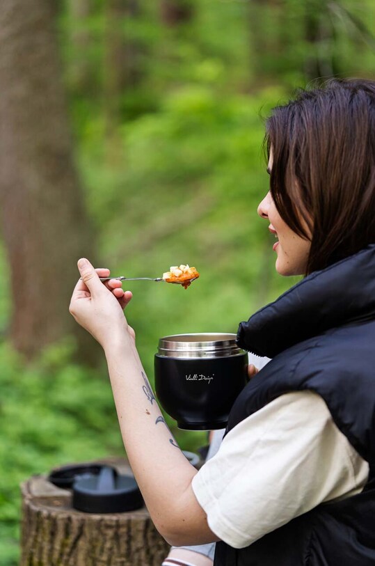 Vialli Design termos z pojemnikiem i łyżką Fuori 680 ml 30299.