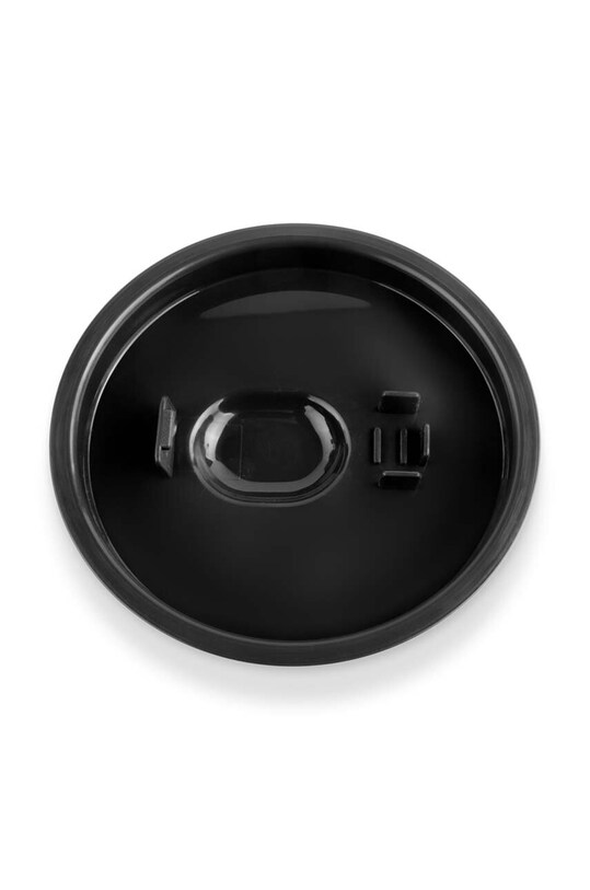 Vialli Design termos z pojemnikiem i łyżką Fuori 680 ml czarny 30299.