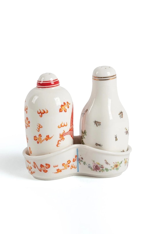 Posudica za sol i papar s podloškom Seletti Thea 09692 šarena AA00