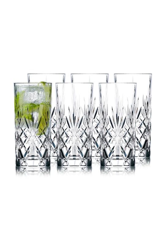 Набір склянок Lyngby Melodia 360 ml 6-pack барвистий 916105