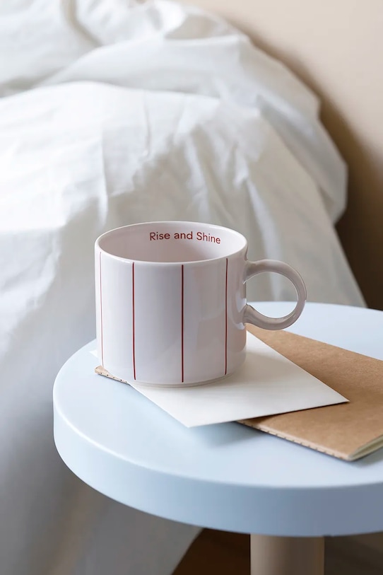 Kuchyňa a bar Hrnček Design Letters Pyjamas Jumbo Cup 400 ml 10101023PBFRSTRIPE viacfarebná