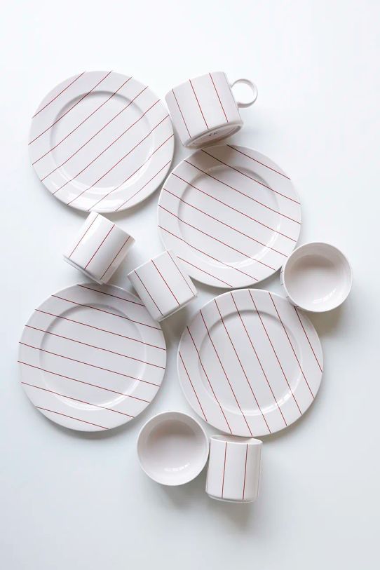 Десертная тарелка Design Letters Pyjamas Plate 10101025PBFRSTRIPE мультиколор