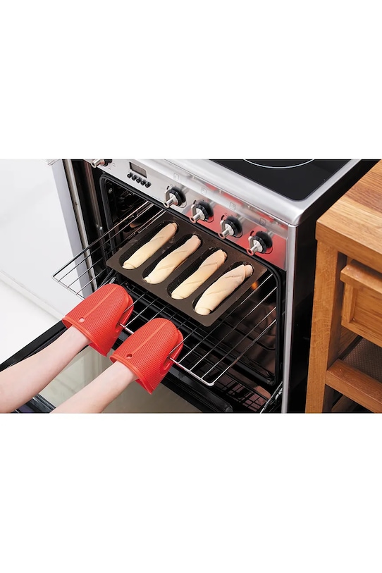 Bucătărie și bar Lekue forma pentru mini baghete 882623 maro