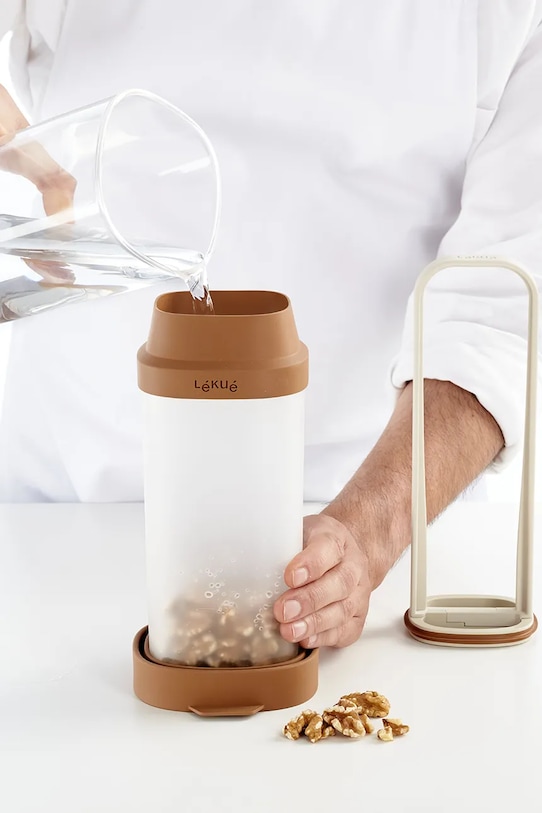 Кухня и бар Набор для приготовления домашнего растительного молока Lekue 884689 оранжевый