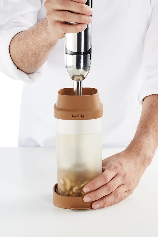 Набор для приготовления домашнего растительного молока Lekue оранжевый 884689