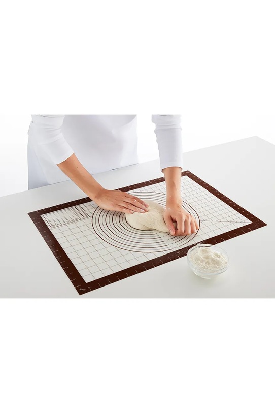 Коврик на кухонный стол с мерными делениями Lekue 60x40 cm белый 881343