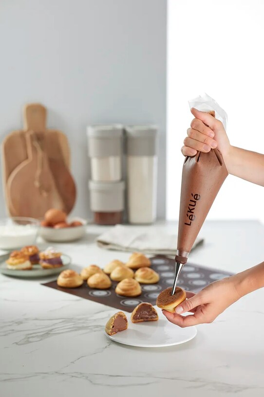 Lekue pungă de patiserie pentru decorat torturi transparent 883729.