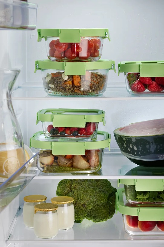 Lekue zestaw pojemników do żywności zielony 883941