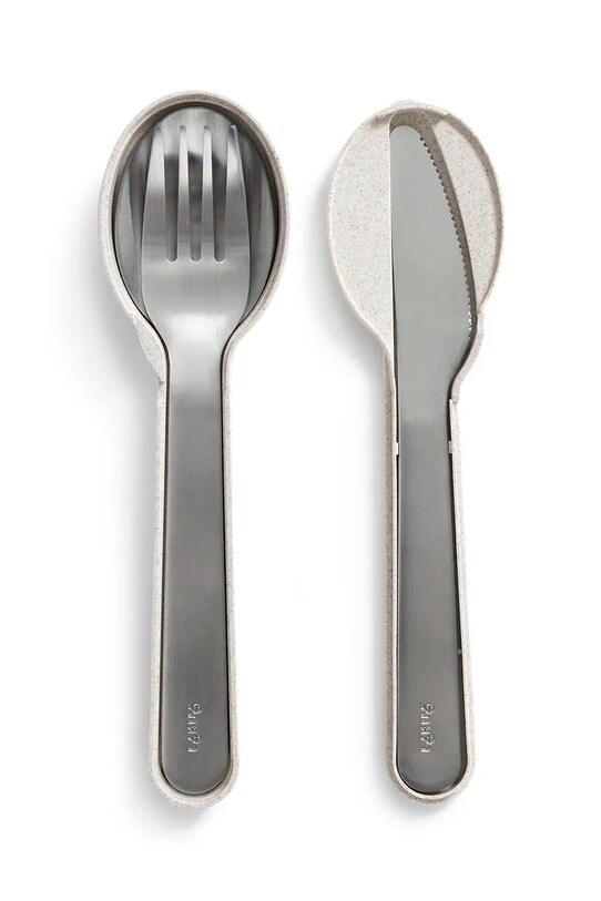 Lekue set de tacâmuri într-o cutie 17 cm 3-pack bej 883347