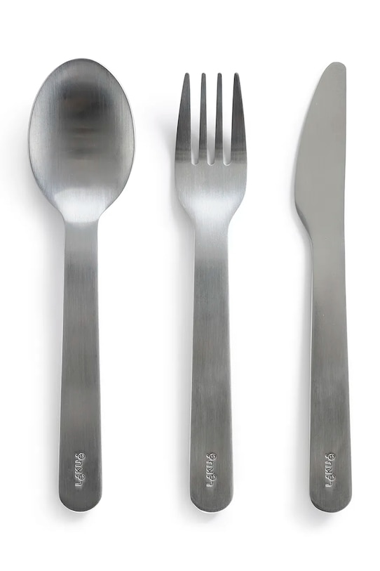 Súprava príborov v kufríku Lekue 17 cm 3-pak 883347 béžová AA00