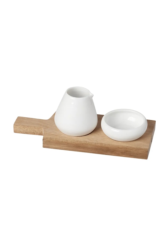 Raeder pojemniki na oliwę i sól z podstawką multicolor C13285