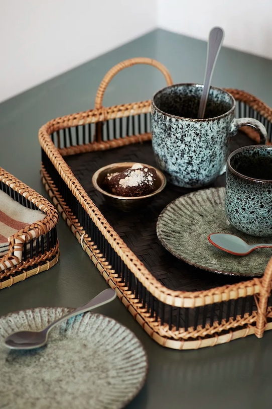 Kuchnia i bar Madam Stoltz zestaw tac Bamboo 2-pack MK2711.45 multicolor