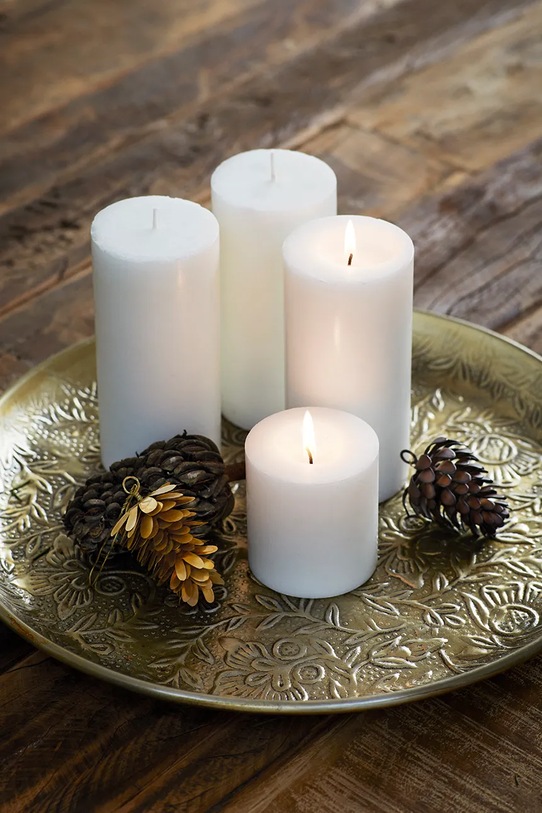 Кухня та бар Набір підносів Madam Stoltz Hammered 2-pack T213.ABL барвистий