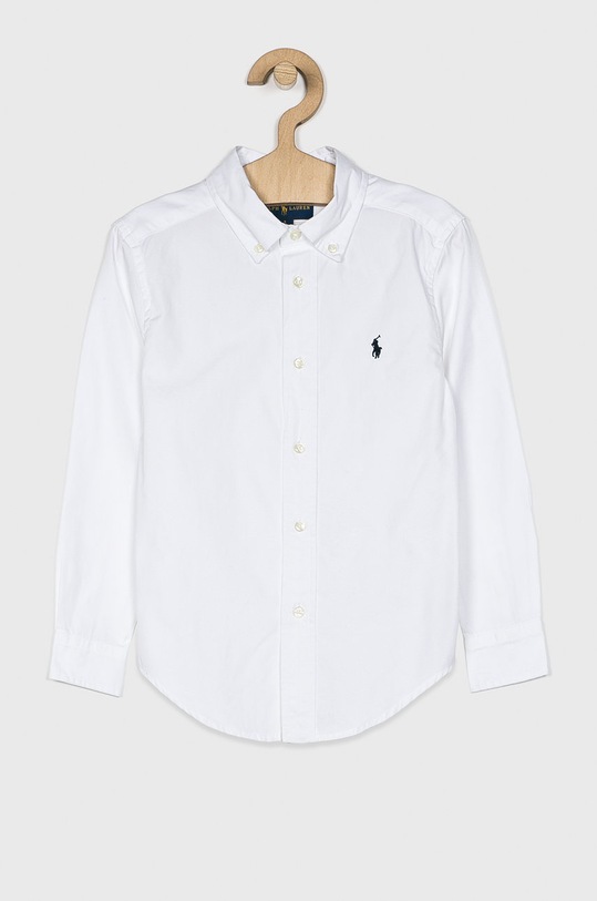 Polo Ralph Lauren - Camasa copii 110-128 cm lung alb 322600259005