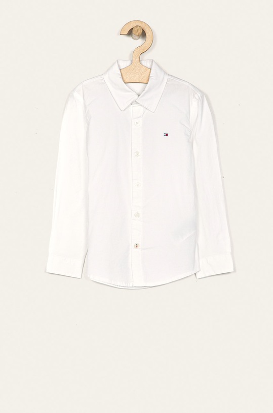Tommy Hilfiger - Dětská košile 86-176 cm s elastanem bílá KB0KB03970
