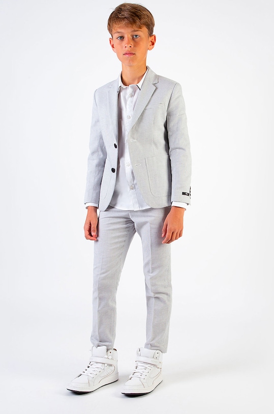 BOSS - Koszula dziecięca 104-110 cm J25P16.104.110 J25P16.104.110 biały AA00