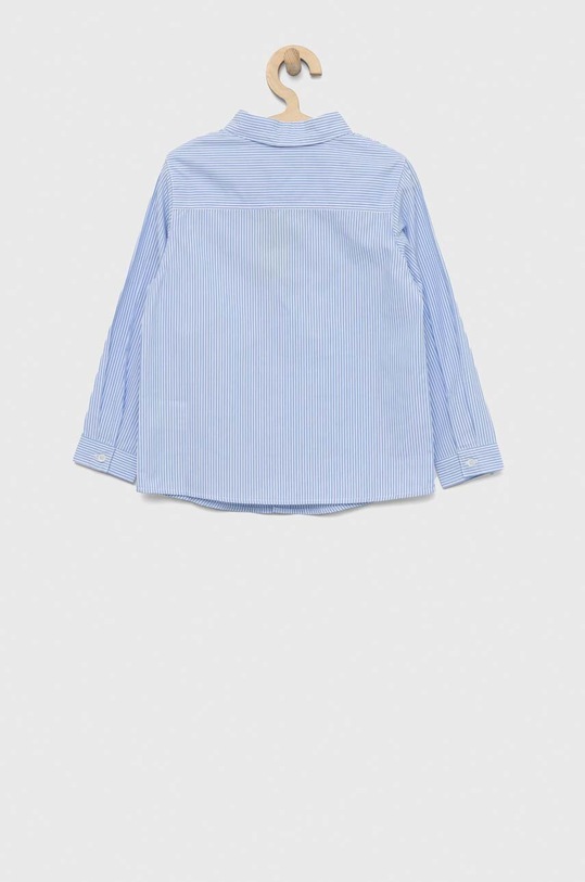 Dětská bavlněná košile United Colors of Benetton 5DU6GQ00J.P.NOS modrá AA00