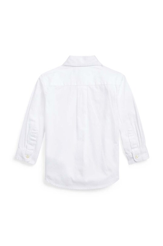 Хлопковая рубашка для младенцев Polo Ralph Lauren 320819238001 белый AA00