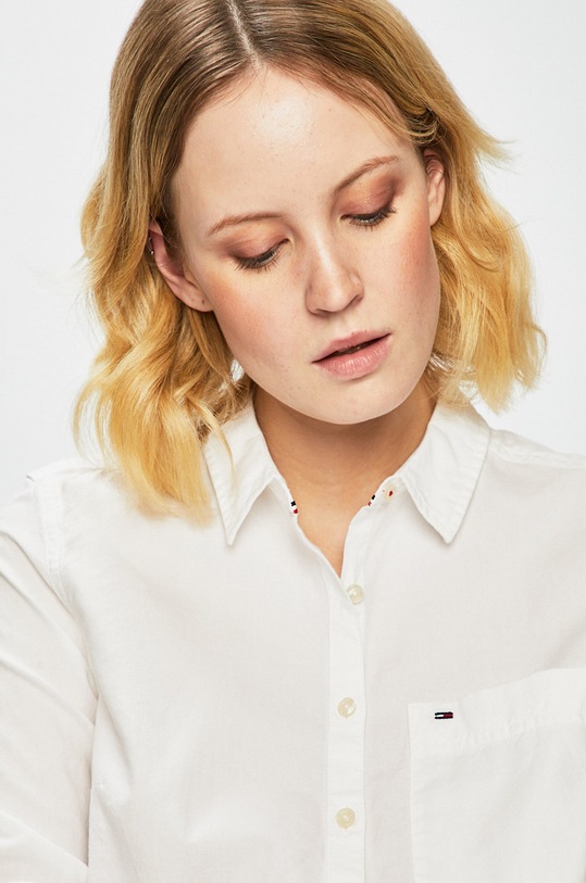 Tommy Jeans - Camasa DW0DW04433 alb