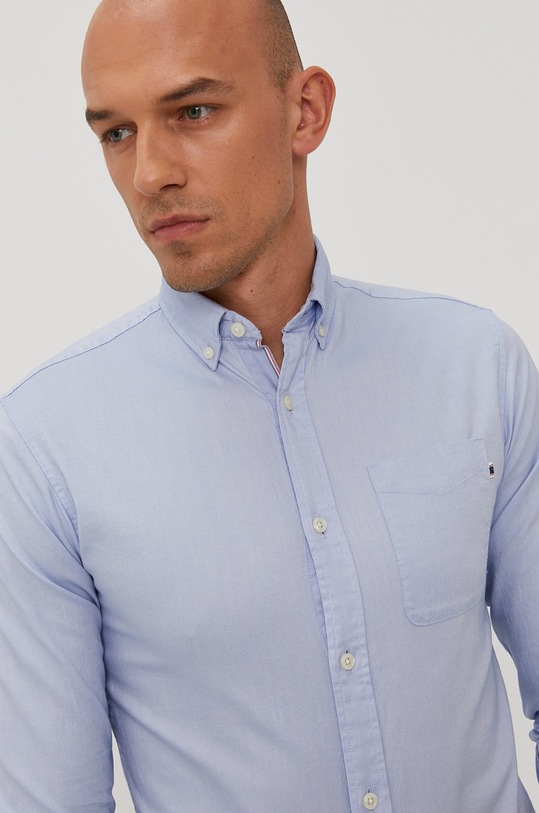 Jack & Jones - Koszula bawełna fioletowy 12172736