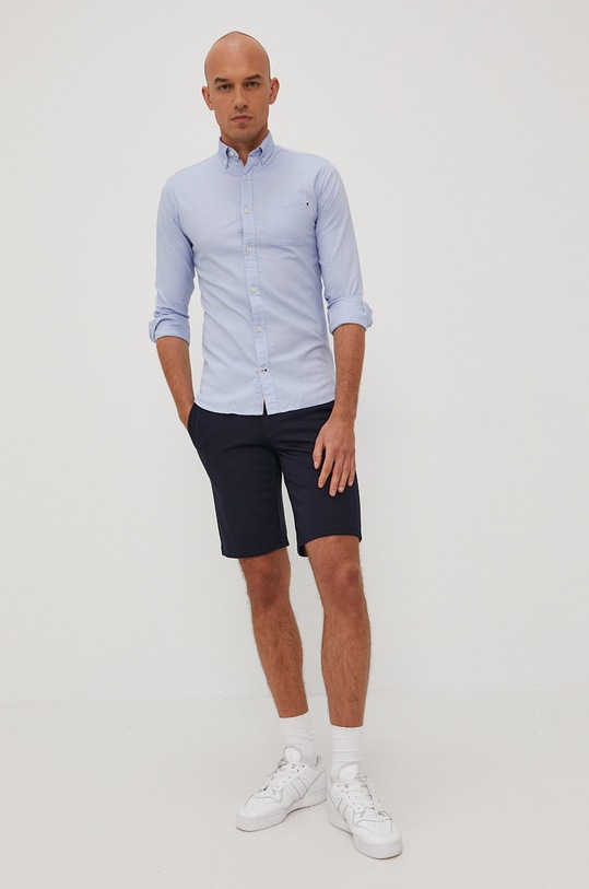 Odzież Jack & Jones - Koszula 12172736 fioletowy