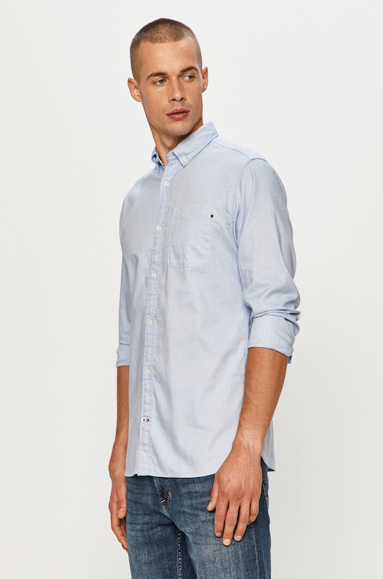 Jack & Jones - Koszula bawełna niebieski 12172736