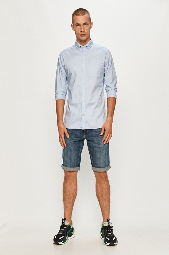 Odzież Jack & Jones - Koszula 12172736 niebieski