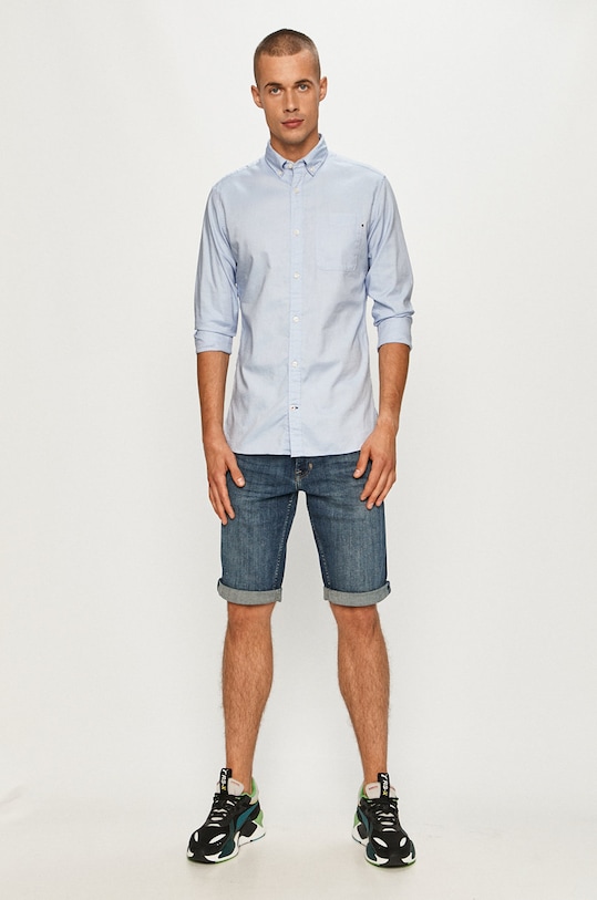 Odzież Jack & Jones - Koszula 12172736 niebieski