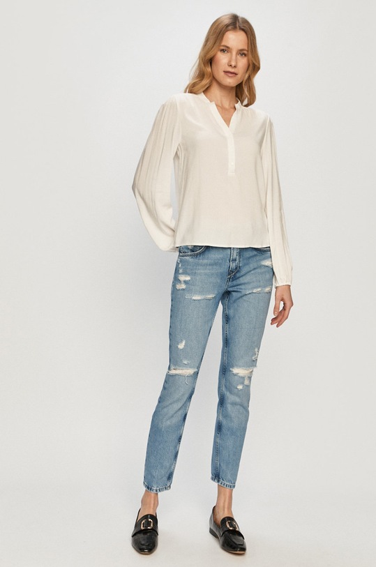 Jacqueline de Yong - Bluzka 15220826 biały AA00