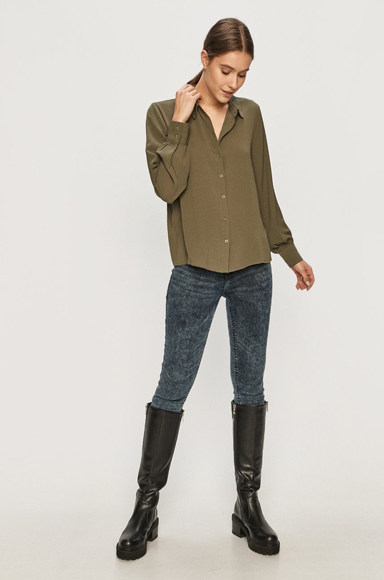Jacqueline de Yong - Koszula 15226946 zielony AA00