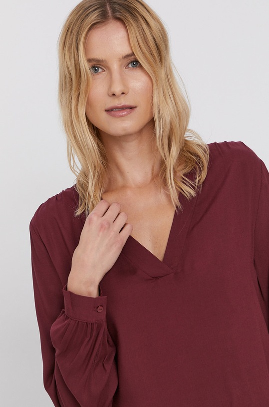 Jacqueline de Yong Bluză burgundia 15212759