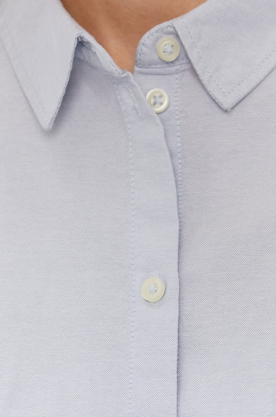 Pieces Koszula bawełniana 17087952 niebieski AA00