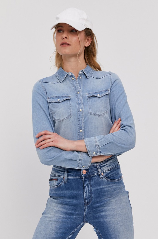 Košile Vero Moda 10209106 modrá